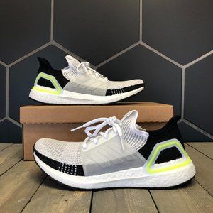 Adidas Ultraboost 2019 White Yellow Size 9